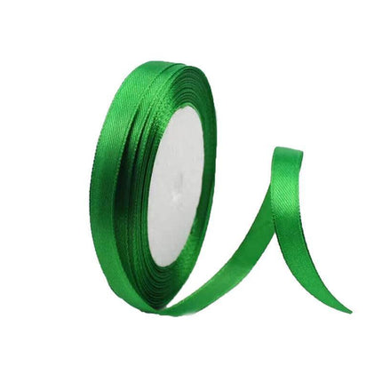 10mm Width Satin Hair Ribbon Wedding Party Decoration Gift Banquet 5m - Light Blonde.
