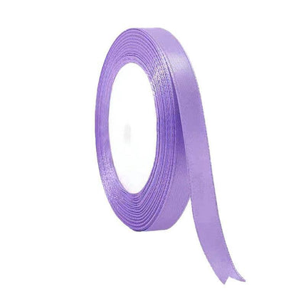 10mm Width Satin Hair Ribbon Wedding Party Decoration Gift Banquet 5m - Light Blonde.