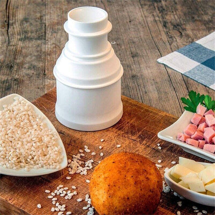 Maker Arancinotto Arancini Mold Mold Rice Meat Slim Point Ball Makers.