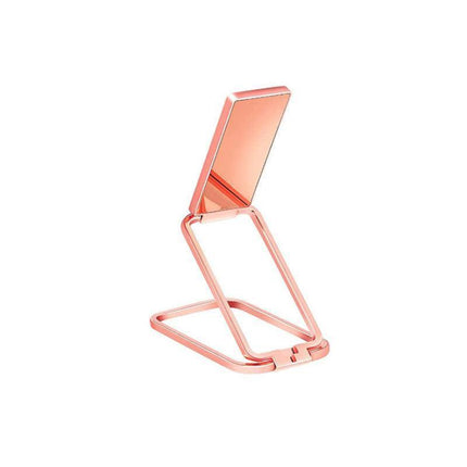 Universal Phone Ring Grip Holder Back Mount Stand for Smartphones and Tablets - Rose Red.