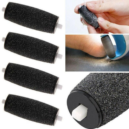 4PCS Extra Coarse Roller Heads for Electric Foot File Callus Remover Refill.