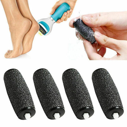4PCS Extra Coarse Roller Heads for Electric Foot File Callus Remover Refill.