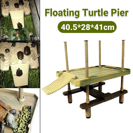 Durable Turtle Dock for Aquatic Turtles and Reptiles.