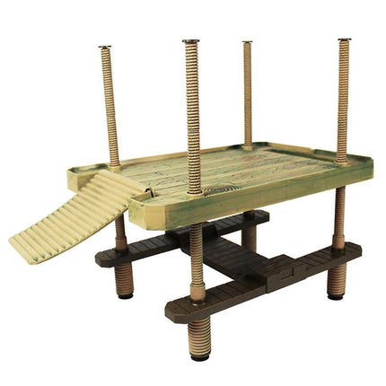 Durable Turtle Dock for Aquatic Turtles and Reptiles.