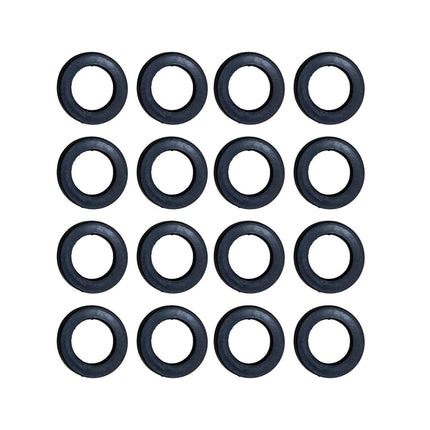 100pcs Silicone Rubber Seal Gasket Ring for Pipe Fitting Water Leak Proof - 1/2 inch Gasket.