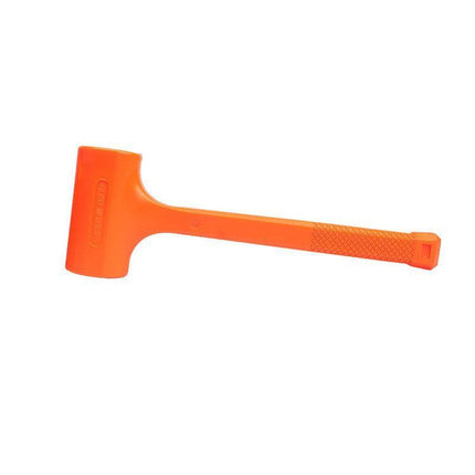 Dead Blow Rubber Hammer Mallet 2/3/4Lbs Non Slip 64Oz / 1800G Mechanic Builder - 2LBS.