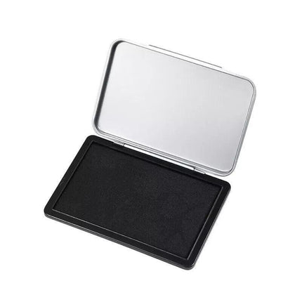 Ink Pad for Rubber Stamps and Fingerprint Crafts Non Toxic Ink for Office and DIY Use - Blue.