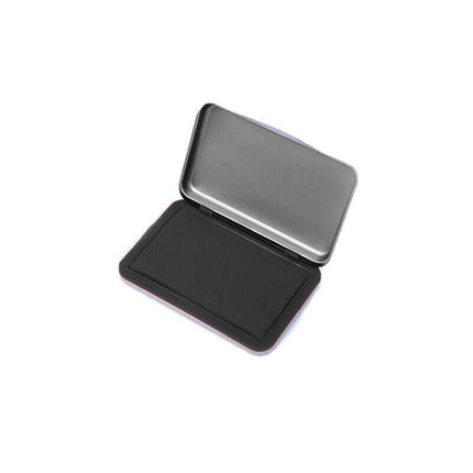 Ink Pad for Rubber Stamps and Fingerprint Crafts Non Toxic Ink for Office and DIY Use - Blue.