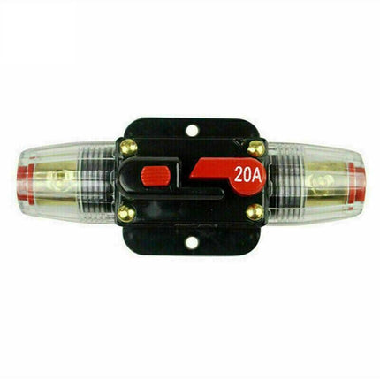 20-150Amp Circuit Breaker Dual Battery Ip67 Waterproof Fuse Manual Reset 12V 24V - 40AMP.