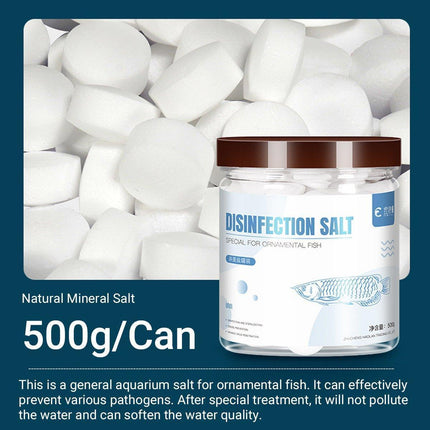 Aquarium Sea Salt Water Treatment Universal Powder For Fish Tank Purification - Red.