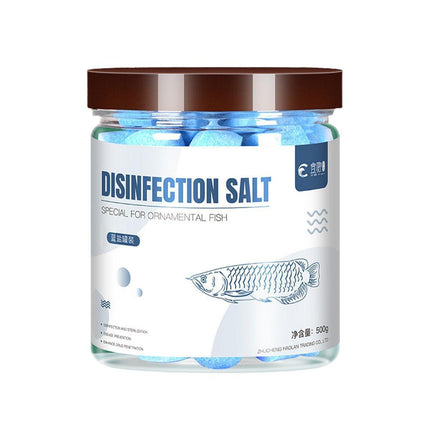 Aquarium Sea Salt Water Treatment Universal Powder For Fish Tank Purification - Red.
