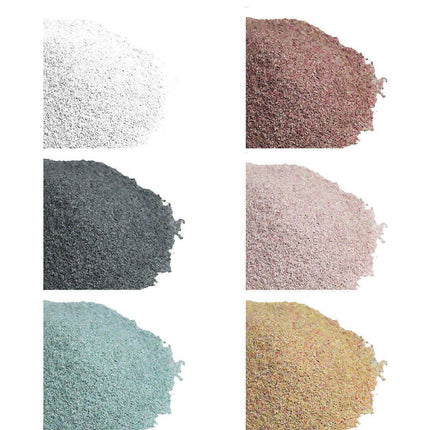 Pet Sand for Tortoises Snakes Lizards Spiders Multi-colour Reptile Habitat Decor - Grey Blue.