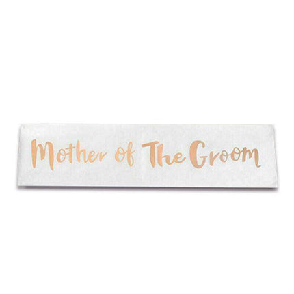 Bridal Party Sash Rose Gold Bride Bridesmaid Maid Honour Mother Hens Night Wear - Maid Of Honour.