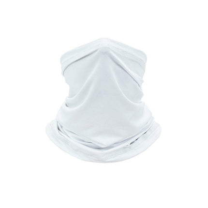 Sunblock Ice Silk Breathable Bandana Bib Face Scarf Fishing Biker Sport Headgear - Black.