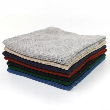 Fleece Neck Warmer Thermal Tube Scarf Winter Snood Hat for Men Women Outdoor - Green.