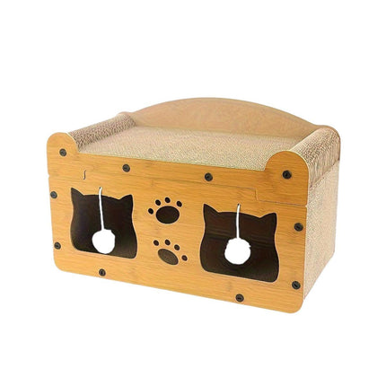 Cat Scratching Board Nest All in One Wear Resistant House Cat Scratching Toy.