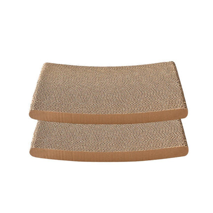 Premium Cat Scratching Board Bed Corrugated Paper Durable All Seasons Cat Toy - Replacement core * 2.