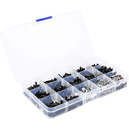 500PCS/Set RC Screws Box Repair Tool Kit for 1/10 HSP RC Car DIY Accessories.