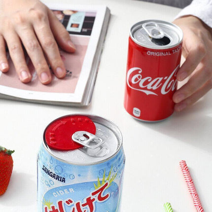 6Pcs Beverage Can Lid Cap Soda Soft Drink Snaps Tops Cover Lock Sealer Protector.