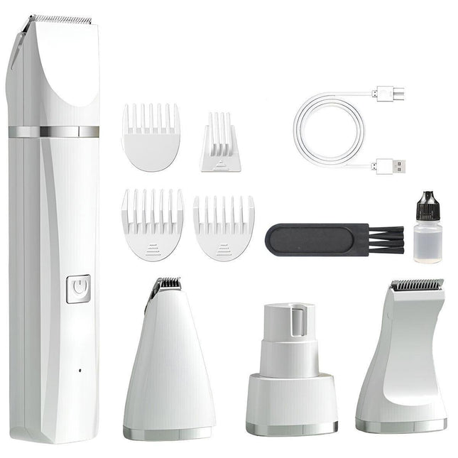 Rechargeable Pet Hair Clippers Professional Grooming Kit for Cats and Dogs.