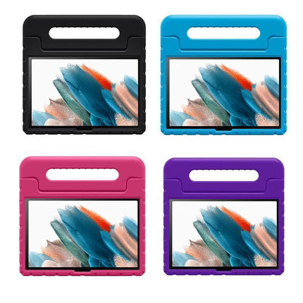 For Samsung Galaxy Tab A8 Plus 11Inch EVA Case Handheld Protective Drop Cover - Purple.