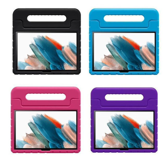 For Samsung Galaxy Tab A8 Plus 11Inch EVA Case Handheld Protective Drop Cover - Purple.