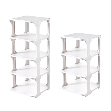 4/5Tier Shoe Rack Organizer Shelf Space Saving Storage Stand For Entryway Home - 5-Tier.