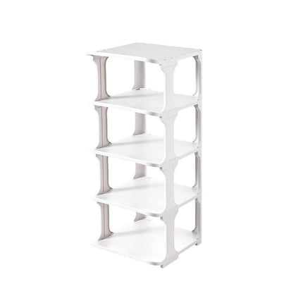 4/5Tier Shoe Rack Organizer Shelf Space Saving Storage Stand For Entryway Home - 5-Tier.