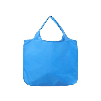 Large Multi Colour Waterproof Shopping Bag Foldable Portable Reusable Bag - Green.