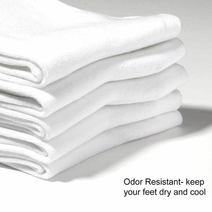 Nanjiren 5 Pairs Socks Mens Men Low Cut Socks Ankle Soft Cotton Trainer Sport - Light Grey 5 Pairs.