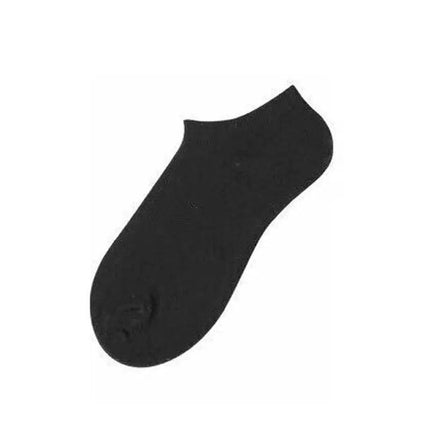 Nanjiren 5 Pairs Socks Mens Men Low Cut Socks Ankle Soft Cotton Trainer Sport - Light Grey 5 Pairs.