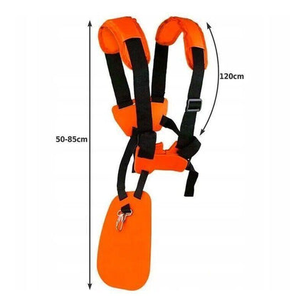 Universal Double Shoulder Harness Strap for Brush Cutter and Whipper Snipper.