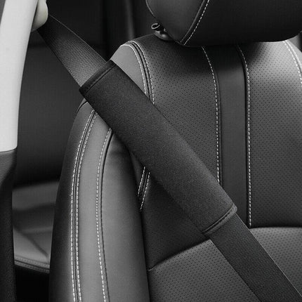 4Pcs Car Shoulder Strap Cover Soft Pad Protector Harness Cushion Fluffy.