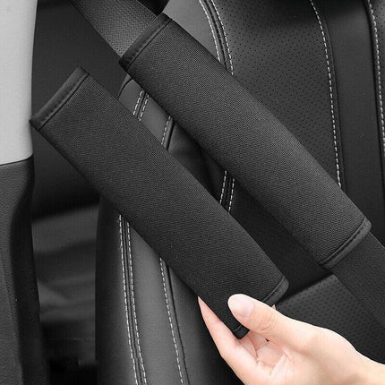 4Pcs Car Shoulder Strap Cover Soft Pad Protector Harness Cushion Fluffy.