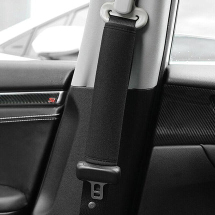 4Pcs Car Shoulder Strap Cover Soft Pad Protector Harness Cushion Fluffy.
