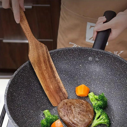 5pcs Wooden Spatula Set Kitchen Cooking Utensils Wooden Spatula for Cooking.