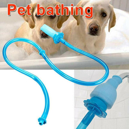 Pet Shower Connector Wash Hose Attachment Sprinkler Handheld Rinser Dogs Bathing.