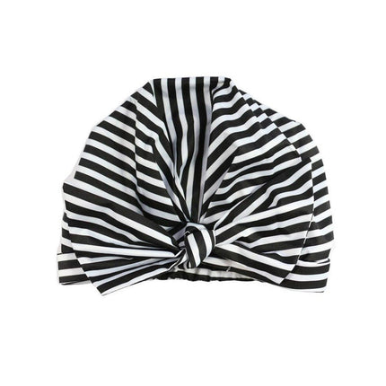 Woman Shower Cap Reusable Long Hair Large Turban Bathroom Waterproof Hair Cap - Coconut Tree.