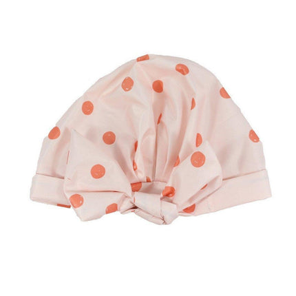 Woman Shower Cap Reusable Long Hair Large Turban Bathroom Waterproof Hair Cap - Coconut Tree.