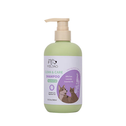 Pet Body Soap Bath Lotion Hair Protecting Knotted Cat Dog Shampoo Conditioner - Shower Gel-300ml.