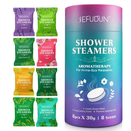 Aromatherapy Bath Oil Tablets Moisturising Spa Shower Bomb Effervescent Salt.