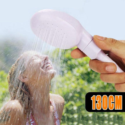 Pet Shower Spray  Hose Single Tap Sink Bath Washing Holder Dog Head  Attachment.