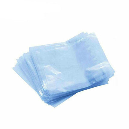 100X Heat Shrink PVC Bags Wrap Film for Gift Crafts & Soap - 16x24cm.