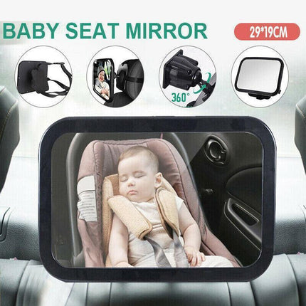 Car Rear Facing Mirror for Little Ones Travel Use Back View Organizer.