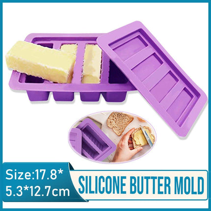 Silicone Butter Mould Nonstick Paste Mould Reusable Baking Tool for Kitchen Use.