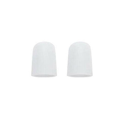 Silicone Toe Sleeve Gel Toe Cap Cover Protector Finger Tube Corn - S(2PCS).