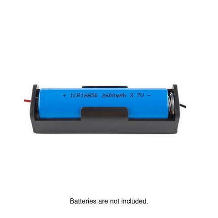 8 Pack 18650 Single Battery Holder Case Rechargeable 18650 Wire Lead Lithium.