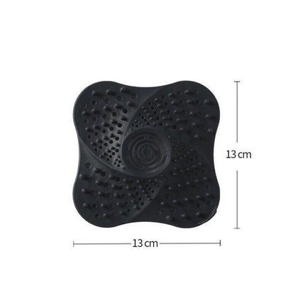 Sink Trap Filter Hair Catcher Shower Bath Cover Basin Stopper Drain Strainer - Blue.
