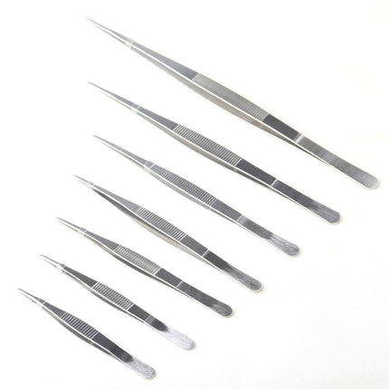 Kitchen Tweezers Silver Garden Tweezer For Professional Use Craft Home Long Au - CR 30cm.