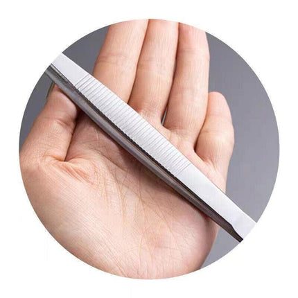 Kitchen Tweezers Silver Garden Tweezer For Professional Use Craft Home Long Au - CR 30cm.